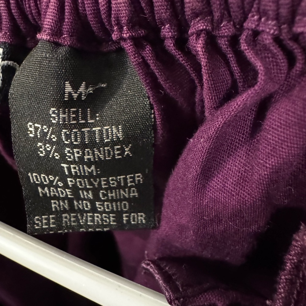 Purple Ruffled Women's Top - Picture 4 of 4